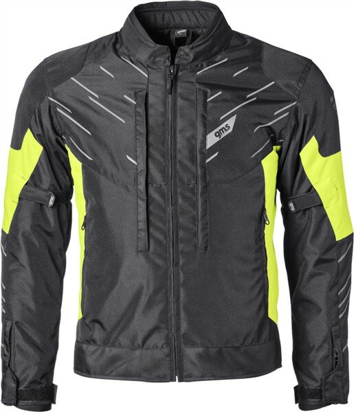 gms Jacke Kasai WP schwarz-fluogelb
