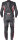 gms Lederjacke GR-1 schwarz-rot-weiss