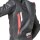gms Lederjacke GR-1 schwarz-rot-weiss
