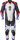 gms Lederkombi GRC-1 1PCS schwarz-blau-rot