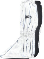 gms Regenüberschuh LUX grau-reflektierend