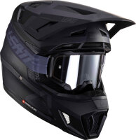 Leatt Helmet Kit Moto 7.5 V24 Stealth schwarz-grau