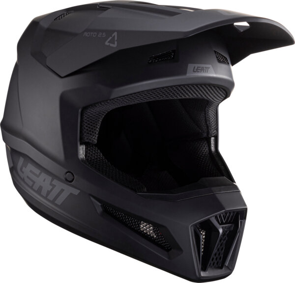 Leatt Helmet Moto 2.5 V24 Stealth schwarz-grau