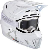 Leatt Helmet Kit Moto 7.5 V25 weiss-grau