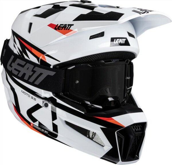 Leatt Helmet Kit Moto 3.5 V25 weiss-schwarz-rot