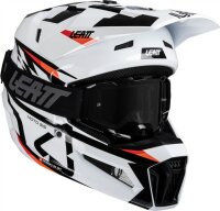Leatt Helmet Kit Moto 3.5 V25 weiss-schwarz-rot