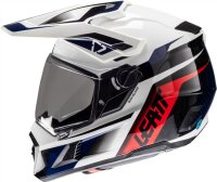 Leatt Adventure Helmet Kit ADV 8.5 V25 weiss-blau-rot