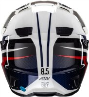Leatt Adventure Helmet Kit ADV 8.5 V25 weiss-blau-rot