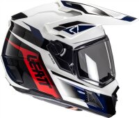 Leatt Adventure Helmet Kit ADV 8.5 V25 weiss-blau-rot