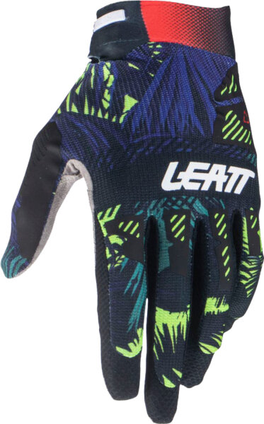 Leatt Glove Moto 2.5 X-Flow schwarz-blau-grün