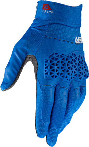 Leatt Glove Moto 3.5 Lite V25 Royal blau-weiss