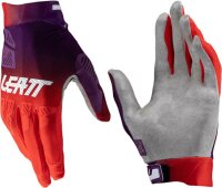 Leatt Glove Moto 2.5 X-Flow V25 Sunburn rot-lila-weiss