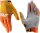 Leatt Glove Moto 2.5 X-Flow V25 Flame orange-gelb-weiss