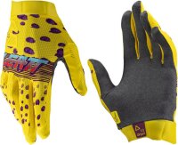 Leatt Glove Moto 1.5 GripR V25 Cheetah gelb-lila