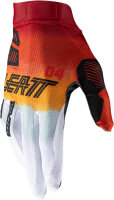 Leatt Glove Moto 1.5 GripR V25 Glamis weiss-orange-gelb