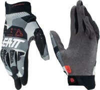 Leatt Glove Moto 2.5 Windblock grau-schwarz-weiss