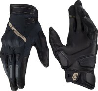 Leatt Glove ADV HydraDri 7.5 Short V24 stealth dunkelgrau-hellgrau