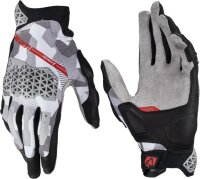 Leatt Glove ADV X-Flow 7.5 Short V24 hellgrau-schwarz