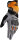 Leatt Glove ADV HydraDri 5.5 V25 grau-schwarz-orange