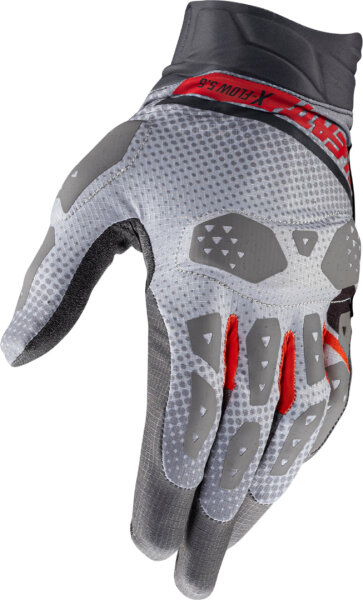 Leatt Glove ADV X-Flow 5.5 Short V25 beige-grau-rot