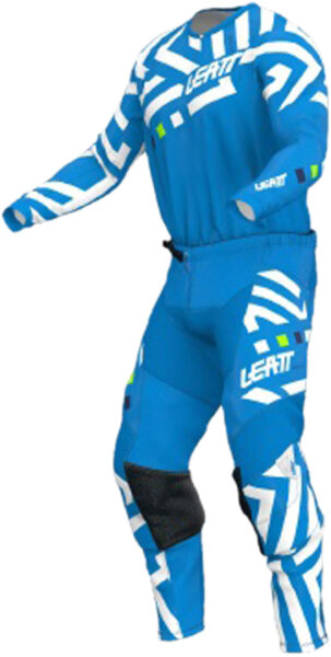 Leatt Ride Kit 3.5 Cyan blau-weiss