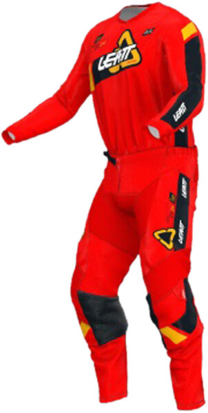 Leatt Ride Kit 3.5 Red rot-schwarz-gelb