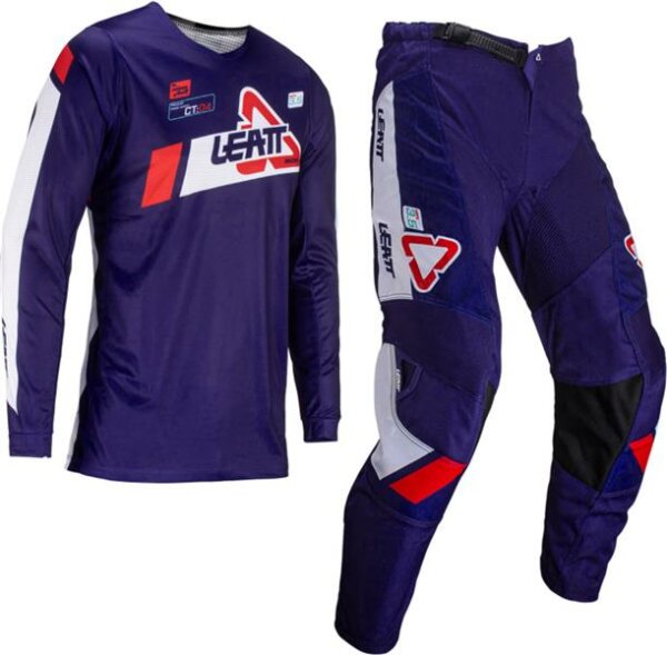 Leatt Ride Kit 3.5 Royal blau-weiss-rot