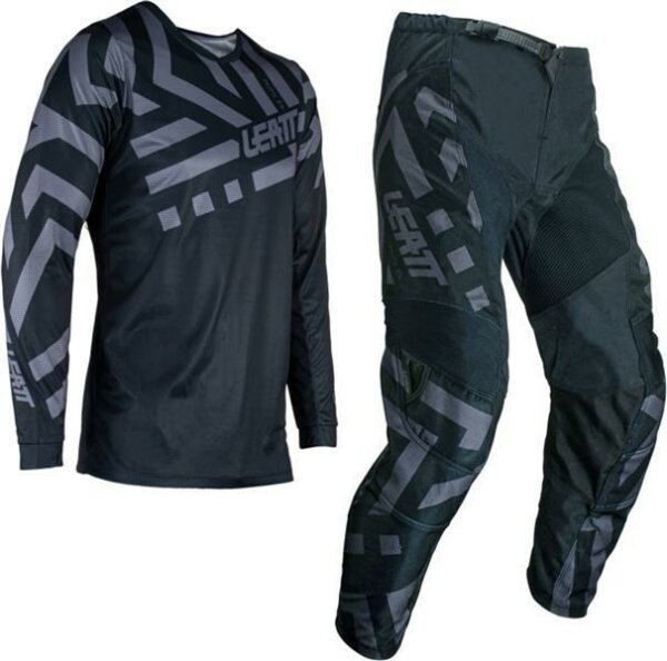 Leatt Ride Kit 3.5 Jr Stealth grau-schwarz