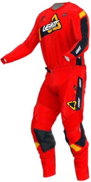 Leatt Ride Kit 3.5 Jr Red rot-schwarz-gelb