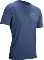 Leatt T-Shirt Core V25 navy blau-hellblau-rot