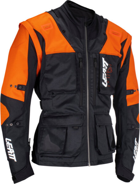 Leatt Jacket Moto 5.5 Enduro Orange schwarz-orange