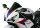 CBR 1000 RR - Racingscheibe "R" 2012-2016 farblos