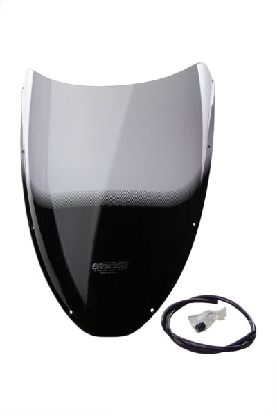 SFV650 GLADIUS - Racingscheibe "NR" 2009-2015 rauchgrau