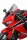 CBR 1000 RR FIREBLADE /SP /SP2 - Racingscheibe "R" 2017-2019 schwarz