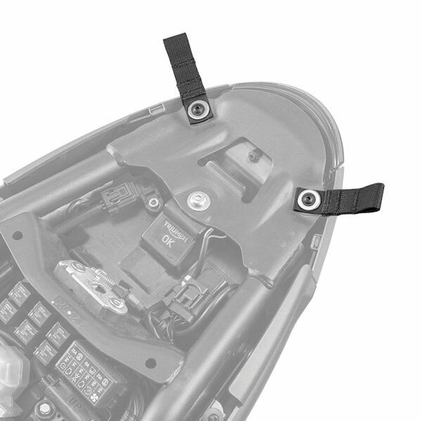 Kriega US-Drypack Montage Kit für Triumph Trident 660