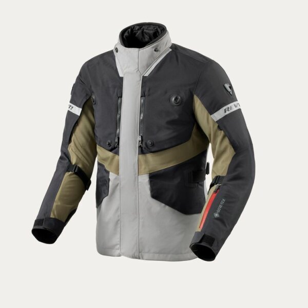 REVIT! Herren Jacke Neptune 3 GTX Schwarz-Dunkelgrün