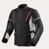 REVIT! Herren Jacke Horizon 3 H2O Schwarz-Rot