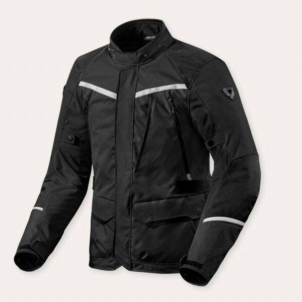 REVIT! Herren Jacke Voltiac 3 H2O Schwarz-Silber