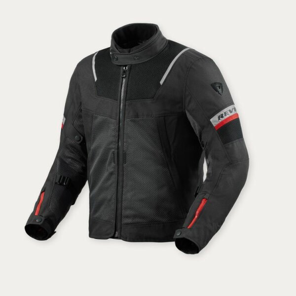 REVIT! Herren Jacke Tornado 4 H2O Schwarz-Anthrazit