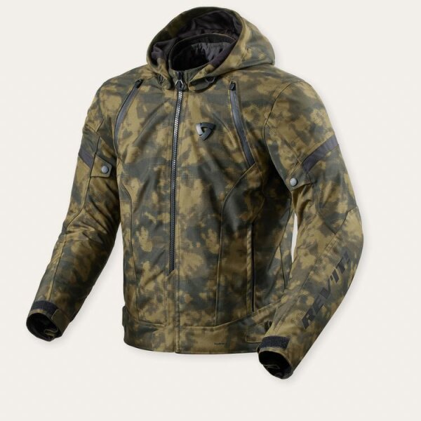 REVIT! Herren Jacke Flare 3 H2O Camo Dunkelgrün