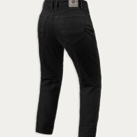 REVIT!  Violet Ladies BF Jeans Damen Schwarz L30
