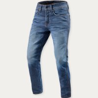 REVIT!  Reed SF Jeans Herren Mittelblau Used L32