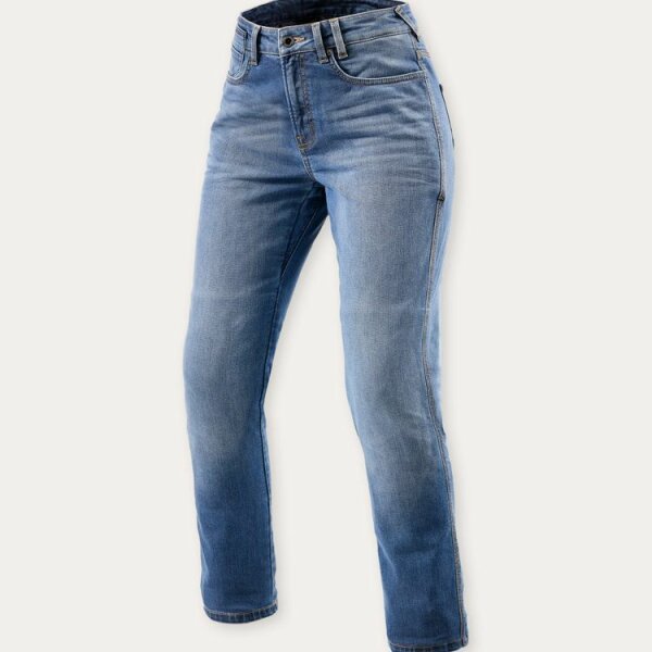 REVIT!  Victoria 2 Ladies SF Jeans Damen Classic-Blau Used L32