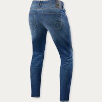 REVIT! Herren Jeans Carlin SK Mittelblau Used L36