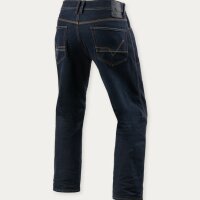REVIT! Herren Jeans Philly 3 LF Dunkelblau Used L32