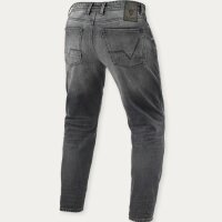 REVIT!  Ortes TF Jeans Herren Mittelgrau Used L34