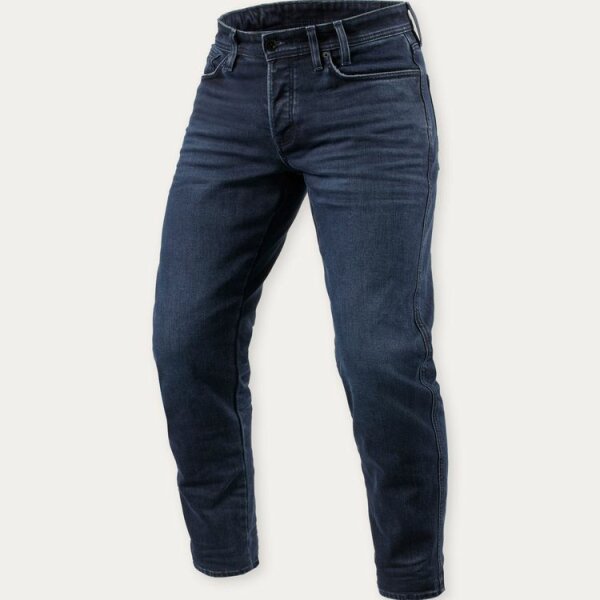 REVIT!  Ortes TF Jeans Herren Dark Blue-Black used L34
