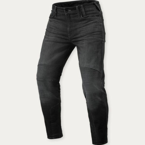 REVIT!  Moto 2 TF Jeans Herren Dunkelgrau Used L34