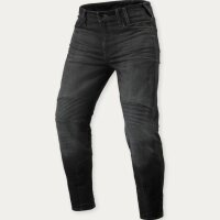 REVIT!  Moto 2 TF Jeans Herren Dunkelgrau Used L36