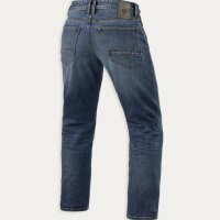 REVIT!  Lombard 3 RF Jeans Herren Medium Blue Stone L34